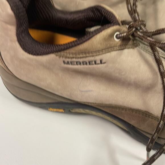 Merrell Vibram Siren Surge Brown Shoes Leather Suede Women’s Size 10 - Picture 4 of 8